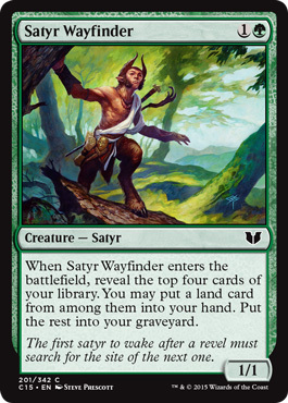 Satyr Wayfinder 201 342 Commander 2015 Singles Satyr Wayfinder 201 342 Commander 2015 Singles