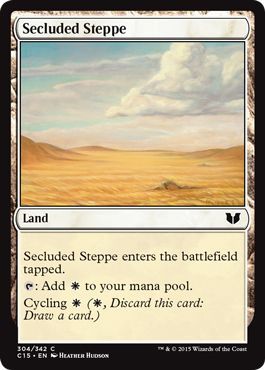Secluded Steppe 304 342 Commander 2015 Singles Secluded Steppe 304 342 Commander 2015 Singles