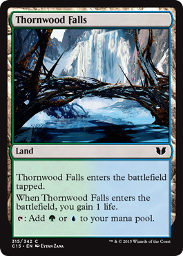 Thornwood Falls 315 342 Commander 2015 Singles Thornwood Falls 315 342 Commander 2015 Singles