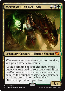 Meren of Clan Nel Toth 049 342 Commander 2015 Singles Meren of Clan Nel Toth 049 342 Commander 2015 Singles