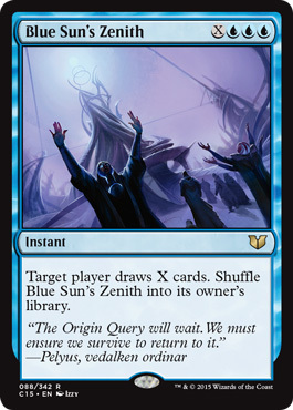Blue Sun s Zenith 088 342 Commander 2015 Singles Blue Sun s Zenith 088 342 Commander 2015 Singles