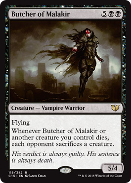 Butcher of Malakir 118 342 Commander 2015 Singles Butcher of Malakir 118 342 Commander 2015 Singles