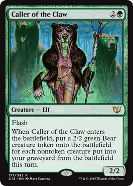 Caller of the Claw 177 342 Commander 2015 Singles Caller of the Claw 177 342 Commander 2015 Singles
