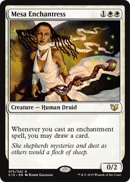 Mesa Enchantress 075 342 Commander 2015 Singles Mesa Enchantress 075 342 Commander 2015 Singles