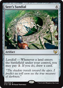 Seer s Sundial 264 342 Commander 2015 Singles Seer s Sundial 264 342 Commander 2015 Singles