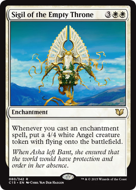 Sigil of the Empty Throne 080 342 Commander 2015 Singles Sigil of the Empty Throne 080 342 Commander 2015 Singles