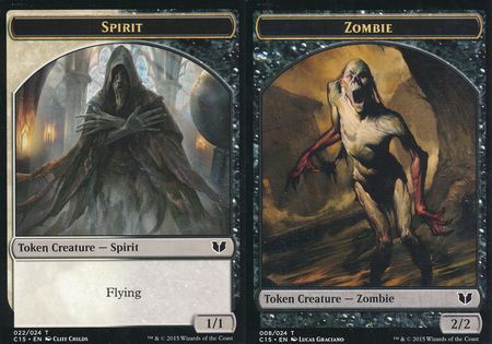 Spirit Token 022 Zombie Token 008 C15 Commander 2015 Singles Spirit Token 022 Zombie Token 008 C15 Commander 2015 Singles