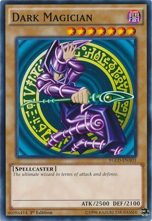 Dark Magician YGLD ENA03 Common 1st Edition Dark Magician YGLD ENA03 Common 1st Edition