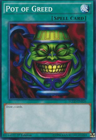 Pot of Greed YGLD ENB26 Common 1st Edition Pot of Greed YGLD ENB26 Common 1st Edition