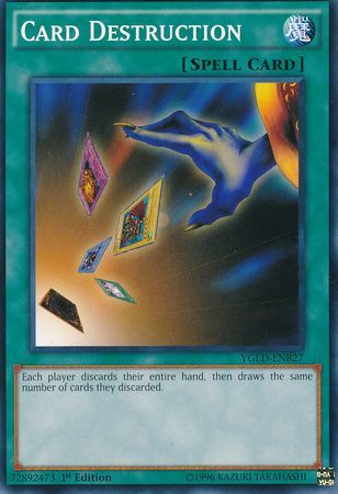 Card Destruction YGLD ENB27 Common 1st Edition Yugi s Battle City Deck 1st Edition YGLD ENB Card Destruction YGLD ENB27 Common 1st Edition Yugi s Battle City Deck 1st Edition YGLD ENB
