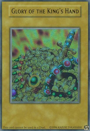 Glory of the King s Hand Ultra Rare Glory of the King s Hand Ultra Rare
