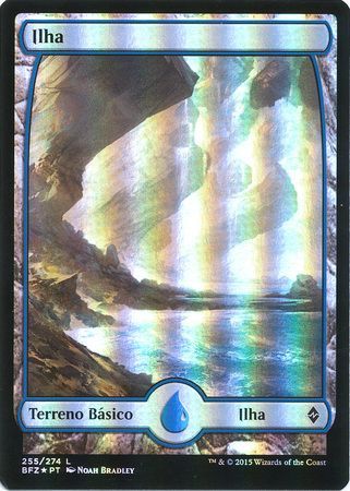 Portuguese Island Ilha 255 Full Art Foil Portuguese Island Ilha 255 Full Art Foil