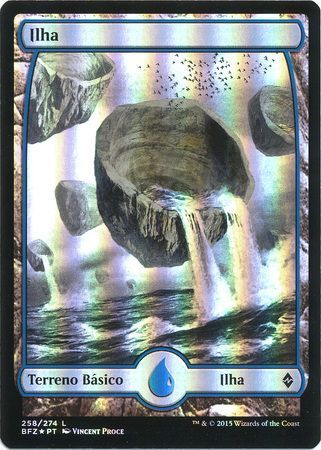 Portuguese Island Ilha 258 Full Art Foil Portuguese Island Ilha 258 Full Art Foil