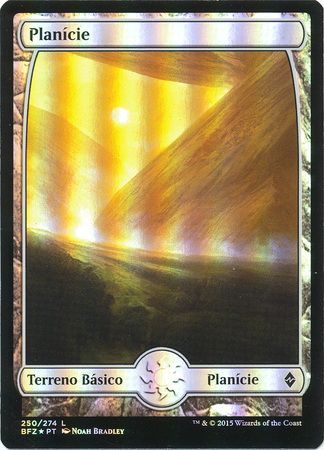 Portuguese Plains Plancie 250 Full Art Foil Portuguese Plains Plancie 250 Full Art Foil