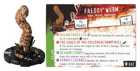 Freddy Worm 002 Freddy vs Jason Action Pack HorrorClix HorrorClix Freddy vs Jason Action Pack Freddy Worm 002 Freddy vs Jason Action Pack HorrorClix HorrorClix Freddy vs Jason Action Pack