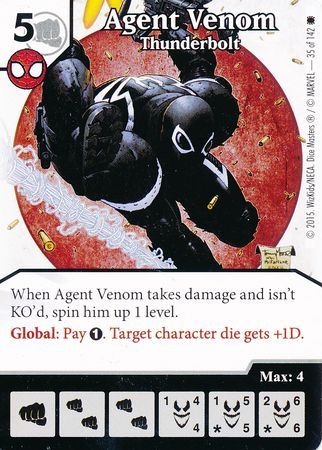 Agent Venom Thunderbolt 35 142 Common Agent Venom Thunderbolt 35 142 Common