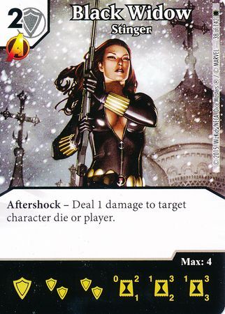 Black Widow Stinger 38 142 Common Marvel Dice Masters The Amazing Spider Man Singles Black Widow Stinger 38 142 Common Marvel Dice Masters The Amazing Spider Man Singles