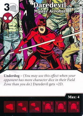 Daredevil Master Acrobat 44 142 Common Daredevil Master Acrobat 44 142 Common