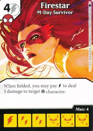 Firestar M Day Survivor 48 142 Common Firestar M Day Survivor 48 142 Common