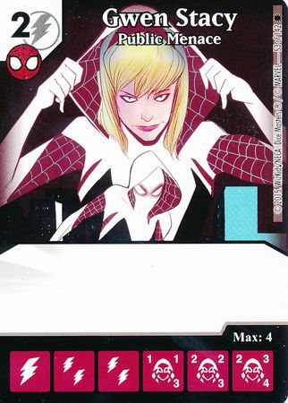 Gwen Stacy Public Menace 53 142 Common Marvel Dice Masters The Amazing Spider Man Singles Gwen Stacy Public Menace 53 142 Common Marvel Dice Masters The Amazing Spider Man Singles