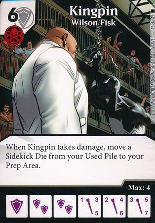 Kingpin Wilson Fisk 12 142 Common Marvel Dice Masters The Amazing Spider Man Singles Kingpin Wilson Fisk 12 142 Common Marvel Dice Masters The Amazing Spider Man Singles