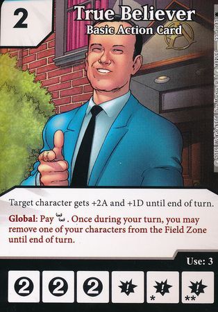 True Believer Basic Action Card 32 142 Common Marvel Dice Masters The Amazing Spider Man Singles True Believer Basic Action Card 32 142 Common Marvel Dice Masters The Amazing Spider Man Singles