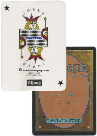 Yaquinto Magic the Gathering Poker Deck