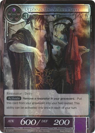 Orpheus the Nether Player 2 123 Rare Force of Will Starter Deck Singles Orpheus the Nether Player 2 123 Rare Force of Will Starter Deck Singles