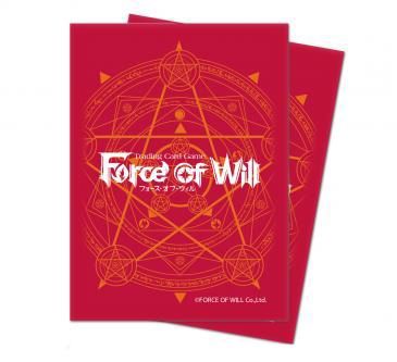 Ultra Pro Force of Will Red Card Back 65ct Standard Sized Sleeves UP84609 Sleeves Ultra Pro Force of Will Red Card Back 65ct Standard Sized Sleeves UP84609 Sleeves