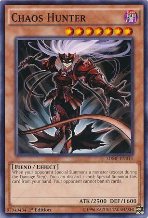 Chaos Hunter SDMP EN014 Common 1st Edition Structure Deck Master of Pendulum Singles Chaos Hunter SDMP EN014 Common 1st Edition Structure Deck Master of Pendulum Singles