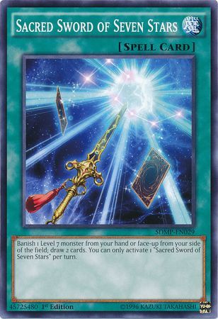 Sacred Sword of Seven Stars SDMP EN029 Common 1st Edition Sacred Sword of Seven Stars SDMP EN029 Common 1st Edition