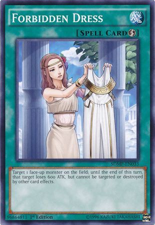 Forbidden Dress SDMP EN033 Common 1st Edition Structure Deck Master of Pendulum Singles Forbidden Dress SDMP EN033 Common 1st Edition Structure Deck Master of Pendulum Singles