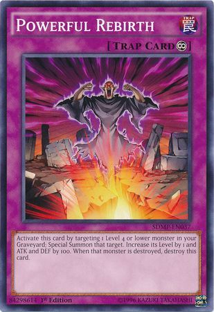 Powerful Rebirth SDMP EN037 Common 1st Edition Structure Deck Master of Pendulum Singles Powerful Rebirth SDMP EN037 Common 1st Edition Structure Deck Master of Pendulum Singles