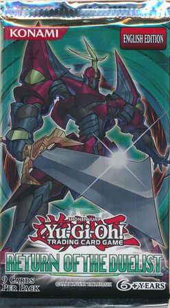 Return Of The Duelist Unlimited Booster Pack Redu Yugioh