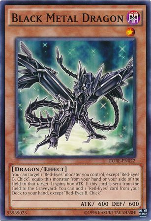 Black Metal Dragon CORE EN022 Common Unlimited Black Metal Dragon CORE EN022 Common Unlimited