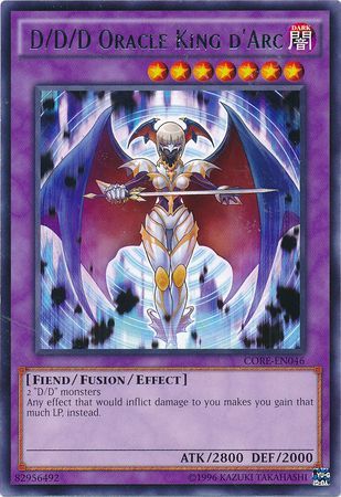 D D D Oracle King d Arc CORE EN046 Rare Unlimited D D D Oracle King d Arc CORE EN046 Rare Unlimited
