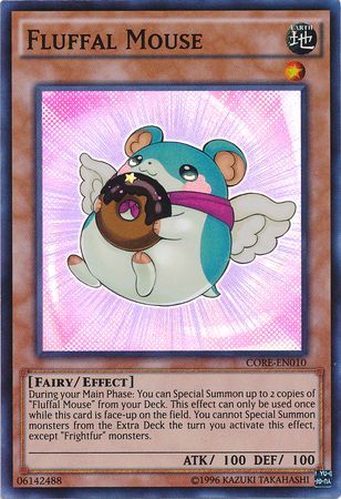 Fluffal Mouse CORE EN010 Super Rare Unlimited Fluffal Mouse CORE EN010 Super Rare Unlimited