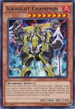 Igknight Champion CORE EN033 Rare Unlimited Clash of Rebellions Unlimited Singles Igknight Champion CORE EN033 Rare Unlimited Clash of Rebellions Unlimited Singles