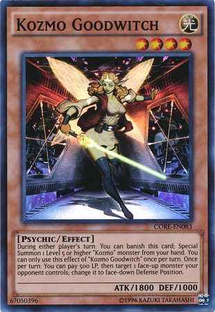 Kozmo Goodwitch CORE EN083 Super Rare Unlimited Clash of Rebellions Unlimited Singles Kozmo Goodwitch CORE EN083 Super Rare Unlimited Clash of Rebellions Unlimited Singles