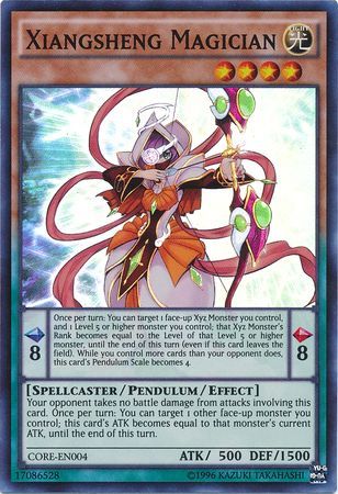 Xiangsheng Magician CORE EN004 Super Rare Unlimited Clash of Rebellions Unlimited Singles Xiangsheng Magician CORE EN004 Super Rare Unlimited Clash of Rebellions Unlimited Singles