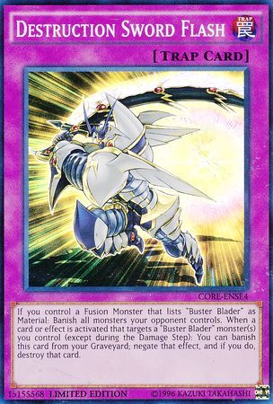 Destruction Sword Flash CORE ENSE4 Super Rare Limited Destruction Sword Flash CORE ENSE4 Super Rare Limited