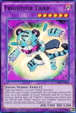 Frightfur Tiger CORE ENSE2 Super Rare Limited Frightfur Tiger CORE ENSE2 Super Rare Limited