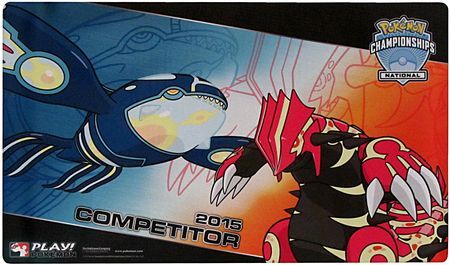 Pokemon Nationals 2015 Competitor Kyogre/Groudon Playmat