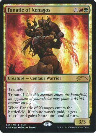 Fanatic of Xenagos 010 012 FNM Foil Promo Magic The Gathering Promo Cards Fanatic of Xenagos 010 012 FNM Foil Promo Magic The Gathering Promo Cards