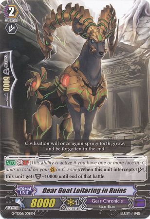 Gear Goat Loitering in Ruins G TD06 008EN Gear Goat Loitering in Ruins G TD06 008EN