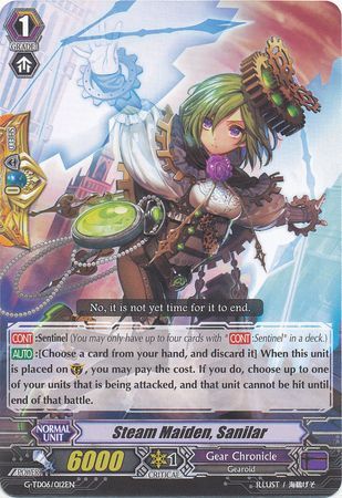 Steam Maiden Sanilar G TD06 012EN Steam Maiden Sanilar G TD06 012EN