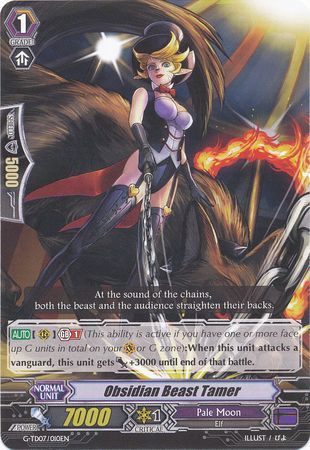 Obsidian Beast Tamer G TD07 010EN Obsidian Beast Tamer G TD07 010EN