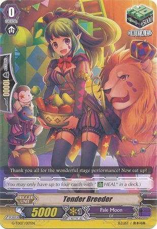 Tender Breeder G TD07 017EN G Trial Deck 7 Illusionist of the Crescent Moon Singles Tender Breeder G TD07 017EN G Trial Deck 7 Illusionist of the Crescent Moon Singles
