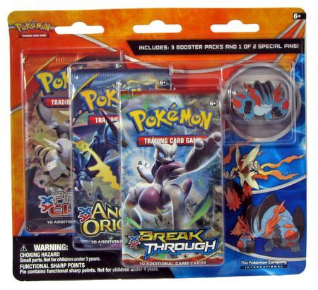 Mega Swampert 3 Pack Blister with Pin (Pokemon) | TrollAndToad