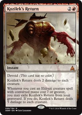 Kozilek s Return 098 184 Kozilek s Return 098 184